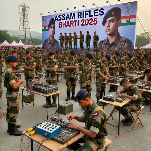 "Assam Rifles Bharti 2025 – Apply Online for 215 Technical & Tradesman Posts | 10th Pass Govt Jobs | Check Eligibility, Age Limit, Selection Process & Last Date to Apply | Secure Your Future in Assam Rifles"