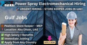 Apply for store keeper jobs in UAE with top companies. Find the latest gulf job opportunities and stay updated by joining a gulf jobs WhatsApp group for real-time job alerts.
