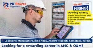 ITI Fitter Permanent Job and ITI Electrical Jobs at PR Power Engineers – Apply Now for a Secure Career.
