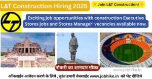 store executive job description Store Manager job in L&T CON