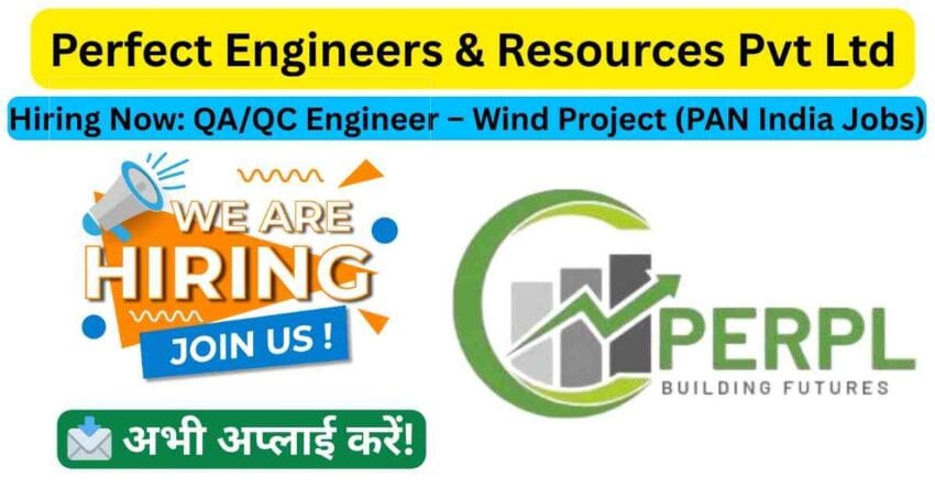 QA/QC Engineer Jobs in India – High-Paying PAN India Jobs in Wind Energy (8 LPA)