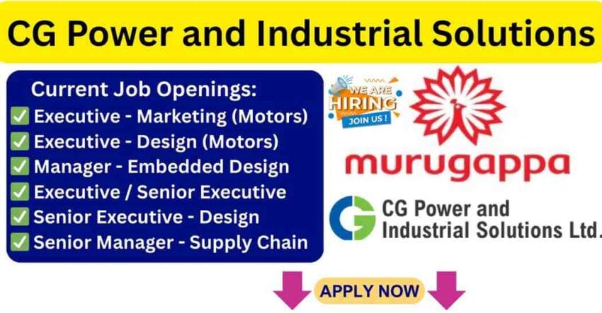 Exciting Jobs in Ahmednagar – Electrical Engineer Jobs in Ahmednagar & Electrical Design Engineer Jobs in Ahmednagar at CG Power
