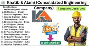 Top Civil Engineering Jobs in Dubai | Infrastructure Supervision Jobs Dubai | Construction Jobs in Dubai | Resident Engineer Job in Dubai