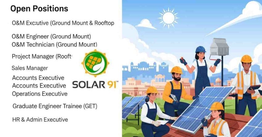 Urgent Hiring: Best Solar Jobs in Jaipur | Top Solar Company Jobs in Jaipur | Latest Solar Project Job Vacancy | Account Executive Jobs | Electrical Engineering Jobs for Freshers | HR Executive Jobs in Jaipur | HR Jobs in Jaipur | HR Jobs in Jaipur for Freshers