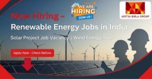 Top Renewable Energy Jobs in India | Solar Project Job Vacancy | Wind Energy Jobs | Jobs in Renewable Energy Sector in India | Solar Jobs in India 2025