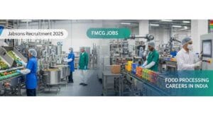 FMCG Company Job Vacancy 2025 | Food Processing Company Jobs in India | ITI Fitter Jobs in Manufacturing Industry | Production Executive Jobs in Gujarat | Quality Control Jobs in Food Industry | Electrical Engineer Jobs in Food Factory | Billing Executive Jobs in FMCG Sector | Purchase Manager Jobs in Food Industry