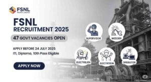 FSNL recruitment 2025 | FSNL job vacancy 2025 | steel plant jobs in India | ITI jobs in steel plant | diploma mechanical jobs in steel industry | non executive jobs in government sector | foreman jobs in maintenance | operator jobs in Bhilai | 10th pass HMV license jobs | FSNL supervisor vacancy