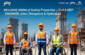 Civil engineering jobs for disabled in India | Inclusive hiring construction companies India | Site engineer jobs in Bangalore for PWD | MEP engineer jobs for persons with disabilities | Godrej Properties jobs for engineers with disability | Construction jobs for physically challenged in Hyderabad | Civil jobs for locomotor disability candidates | Jobs for hearing impaired engineers in Bangalore