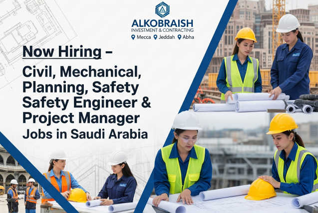 Civil Engineer Jobs in Saudi Arabia, Project Manager Jobs in Mecca, Mechanical Engineer Jobs in Jeddah, Planning Engineer Jobs in Abha, Site Administrator Jobs in Saudi Arabia, Safety Engineer Jobs in Saudi Arabia, Document Controller Jobs in Saudi Arabia, Water Pipeline Infrastructure Jobs – Apply Now!