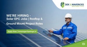 Solar EPC Company Jobs in India | Rooftop Solar Project Manager Jobs | Ground Mount Solar Project Careers | Solar Power Plant Job Vacancy | Renewable Energy Jobs India 2025 | Senior Solar Project Manager Openings | Green Energy Company Recruitment | Solar Energy Sector Job Opportunities