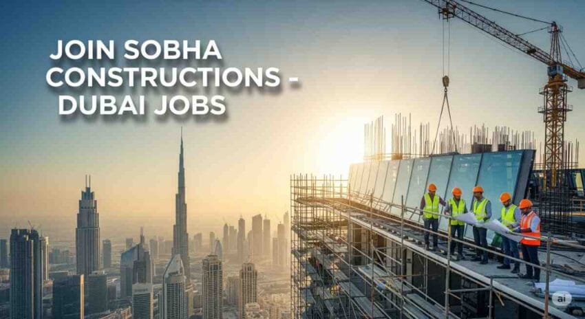 Facade Engineer Jobs Dubai | Construction Jobs in Dubai | High Rise Building Jobs Dubai | Site Engineer Jobs UAE | Sobha Constructions Careers 2025
