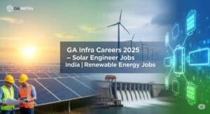 GA Infra Careers 2025 | Solar Engineer Jobs India, Electrical Engineer Solar, Solar Design Engineer, Solar Project Engineer, Graduate Engineer Trainee Solar, Renewable Energy Jobs India, Energy Storage Engineer & Hydropower Engineer Jobs India