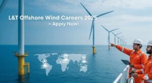 Offshore Wind Energy Jobs | Engineering Jobs in Renewable Energy | L&T Offshore Wind Careers | Offshore Engineering Jobs in UAE | Project Management Jobs in Wind Energy | Mechanical Engineering Jobs in Offshore Sector | HSE Jobs in Offshore Wind Projects | L&T Energy Jobs in Europe and India