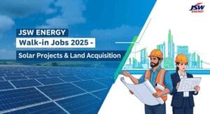 Solar Project Jobs Maharashtra | Land Acquisition Jobs Renewable Energy | Civil Engineer Solar Projects India | Electrical Engineer Solar Plant Jobs | Site Planner Coordinator Solar Projects | Walk-in Interview JSW Energy | Legal and Accounts in Land Acquisition | Solar Power Job Openings Latur