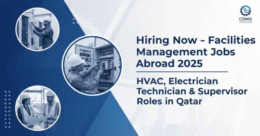 Facilities Management Jobs Abroad – Hospital Maintenance Technician Jobs, HVAC Technician Jobs in Qatar, ITI Electrician Jobs Overseas, Gulf Jobs for Mechanical Fitters, Diploma Holder Supervisor Jobs Qatar, Boiler Technician Job Vacancy 2025, and Maintenance Technician Hiring in Doha