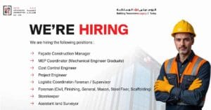 UNEC Hiring 2025: Construction Engineering Jobs in UAE for Experienced Professionals, Mechanical Engineer Graduate Jobs in Dubai and Abu Dhabi, Civil Engineering Foreman Vacancies in UAE, Project Engineer Job Openings in Top Construction Companies, MEP Coordinator Jobs for Fresh Mechanical Engineers, Structural Engineer Jobs with Leading Construction Firms, Cost Control Engineer Vacancies in the Middle East, Land Surveyor and Assistant Surveyor Jobs in GCC, Logistics Coordinator and Site Supervisor
