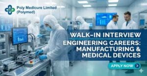 Walk in Interview 2025 for Engineering Jobs in Faridabad: Mechanical Engineer Jobs, Electrical Engineer Jobs, Automation Engineer Jobs, Medical Device Company Jobs, Production Engineer Jobs, Quality Engineer Jobs, R&D Engineer Jobs, Walk in Interview in Delhi NCR