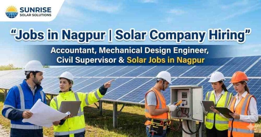 Jobs in Nagpur | Job Vacancy in Nagpur | Accountant Job in Nagpur | Solar Jobs in Nagpur