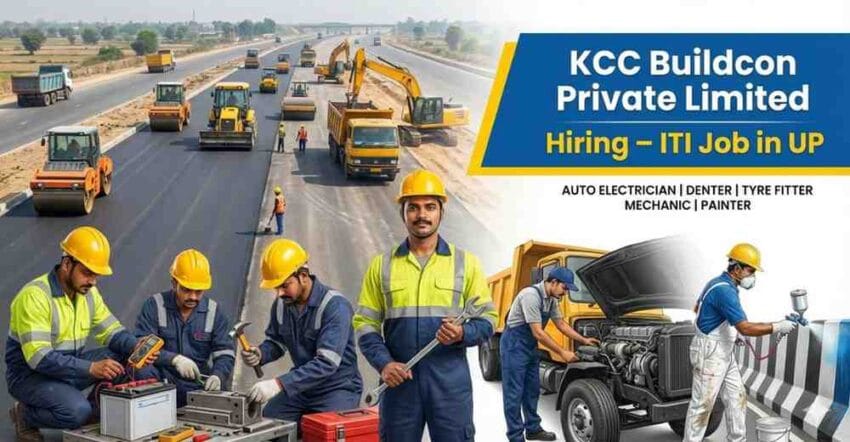 KCC Buildcon Pvt Ltd Hiring 2025 | ITI job in up, denter job, auto denter jobs, auto painter job vacancy, wall painter job vacancy, tyre fitter jobs, auto electrician jobs, mechanical turk jobs, sap executive jobs, Exciting Civil jobs in Hyderabad Safety engineer jobs in Hyderabad 2025