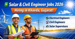 Solar jobs in Gujarat, EPC solar company jobs, Electrical engineer solar jobs, Civil engineer solar jobs, Renewable energy jobs India, Solar power plant jobs, Khavda solar project jobs, Hild Energy Exciting Solar engineer jobs in Gujarat Civil engineer jobs in Gujarat 2025 , Solar EPC recruitment, Engineering jobs in solar industry.