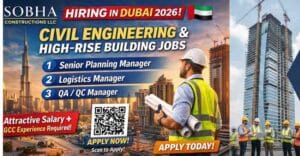 Sobha Constructions Dubai jobs,Exciting Sobha Constructions Dubai Hiring 2026 | Civil Jobs UAE