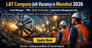 lnt Company Job Vacancy in Mumbai
