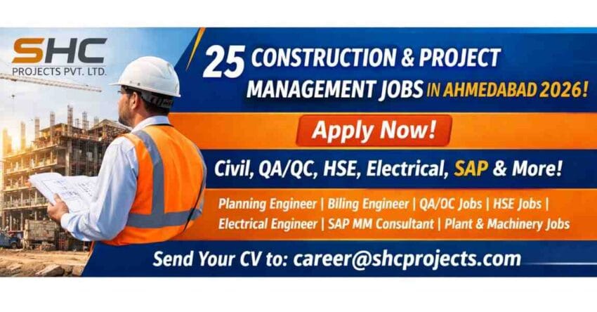 Latest Project Management Jobs in Ahmedabad 2026 – 25 Open Positions