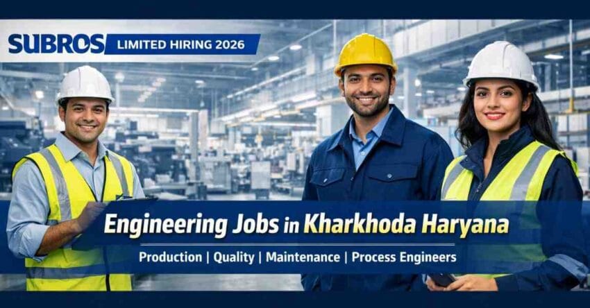 Project Management & Engineering Jobs in Kharkhoda Haryana Latest Openings