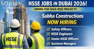 Sobha Constructions HSSE Jobs in Dubai Construction & Project Management Jobs in Dubai