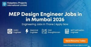 Top MEP Design Engineer Jobs in Mumbai 2026 Engineering Jobs in Thane Open