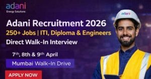 Adani Energy Solutions Jobs 2026 Mumbai Pune Kolhapur
