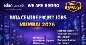 AdaniConneX Jobs 2026 electrical engineer jobs in mumbai