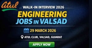 Atul Limited chemical engineer jobs in Valsad Walk-in 2026
