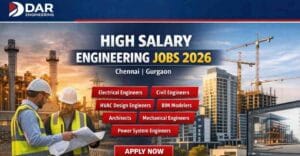 DAR Engineering Jobs in Chennai & Gurgaon 2026