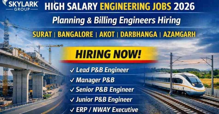 Planning and Billing Engineer Jobs – Skylark Group 2026