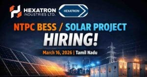 Solar Engineer Jobs | hexatron industries recruitment 2026