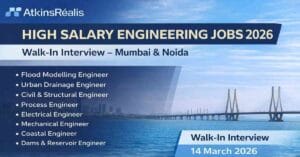 Walk-In Interview 2026 Engineering Jobs in Mumbai & Noida