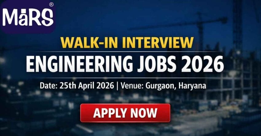 civil engineering jobs 2026 MARS Consultancy Jobs 2026