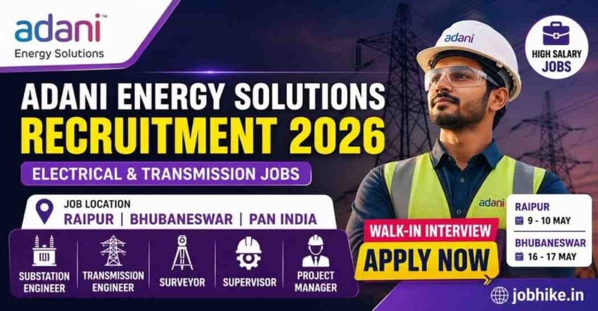 Adani Energy Solutions Recruitment 2026