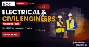 Electrical Engineer Jobs Maharashtra 2026 NCC Limited Hiring