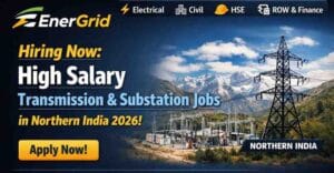 EnerGrid Jobs 2026 Transmission Line Jobs Substation & RO