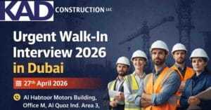 Exciting Construction Jobs in Dubai 2026 KAD Construction