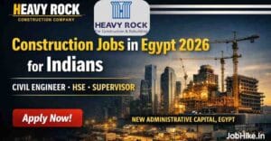 construction jobs in Egypt 2026 civil engineer jobs in Egypt for Indians