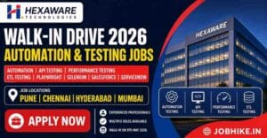 Hexaware Walk In Drive Pune 2026 High Salary jobs in Automation