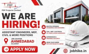 assistant engineer jobs in Ahmedabad for freshers 2026