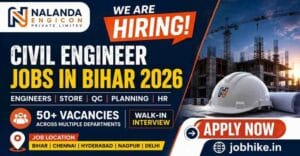 Exciting Civil Engineer jobs in Bihar 2026 Nalanda Engicon