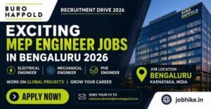 Exciting MEP Engineer Jobs in Bengaluru 2026 at Buro Happold