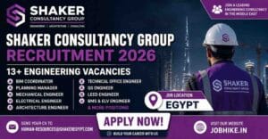Exciting Mechanical Engineer jobs in Egypt for Indians Shaker 2026