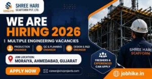 Production Engineer Jobs in Ahmedabad for Freshers 2026