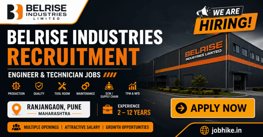 Automotive Testing Jobs in Pune Urgent Belrise Jobs 2026